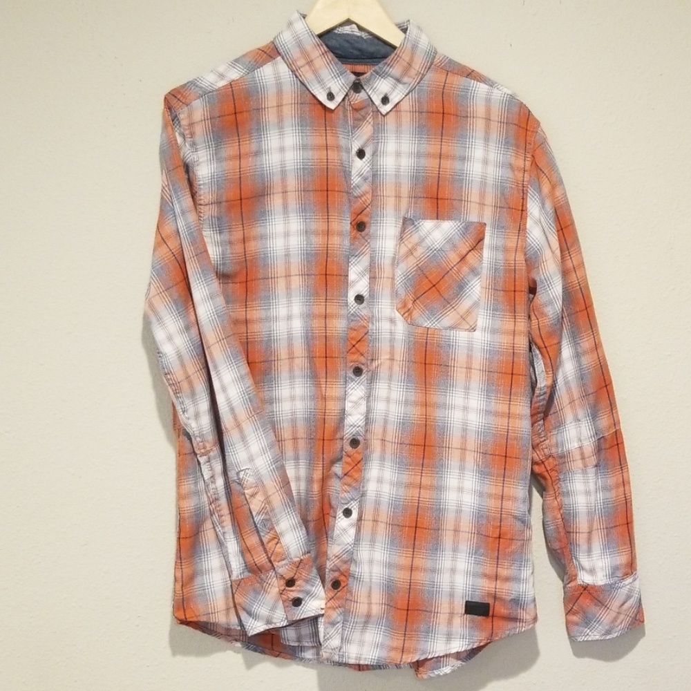 Outpost makers Mens long sleeve dress shirt